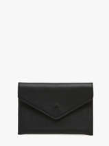 Porte-papiers Madras Cuir Etrier Rose madras EMAD054