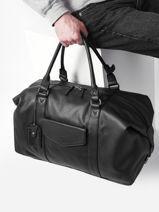 Sac De Voyage Cabine Flandres Cuir Etrier Rose flandres EFLA9910-vue-porte