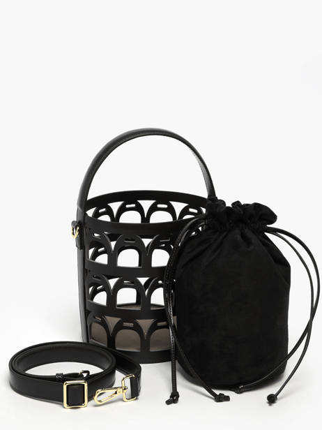 Bucket Bag Epona Leather Etrier Black epona EEPO136M other view 3